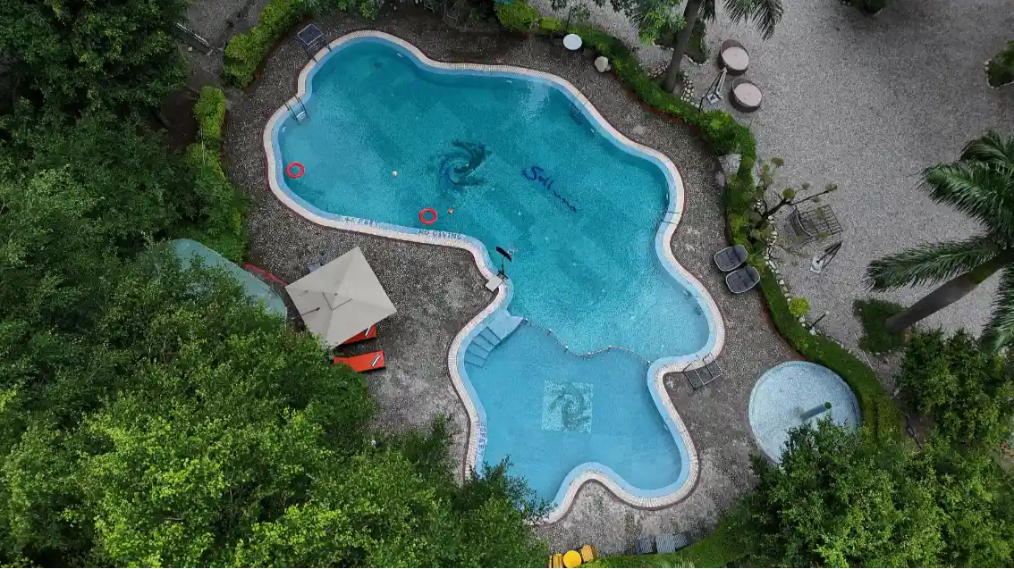 Poolside Deck